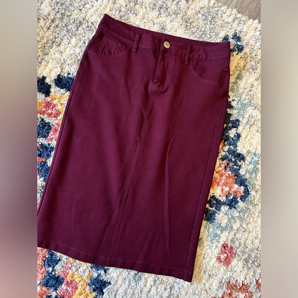 Be girl knit straight skirt